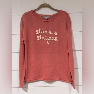 NEW Marled Reunited Stars & Stripes Sweater Size S